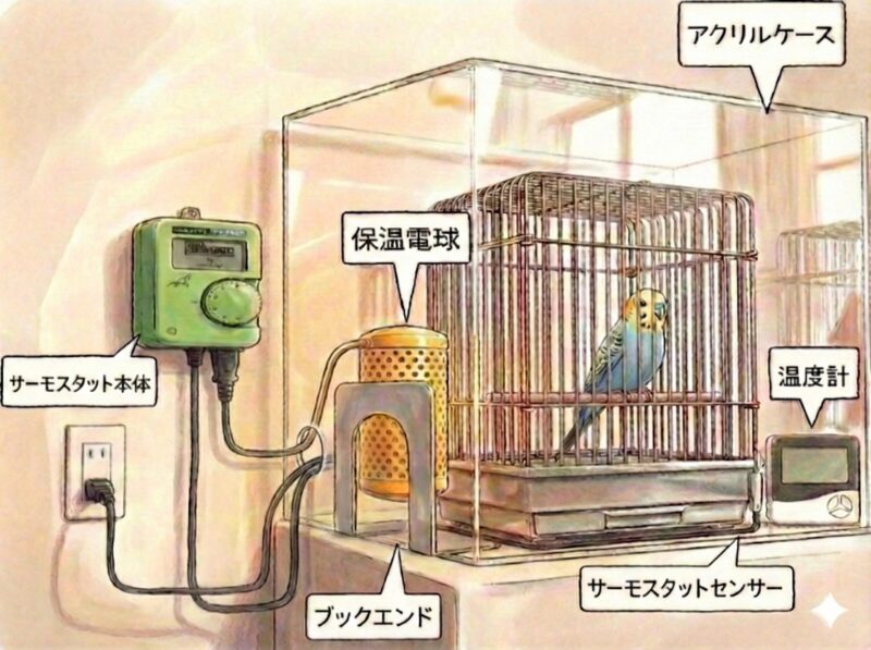 鳥・インコの保温方法、温度、おすすめのヒーター【獣医師解説】 | も 